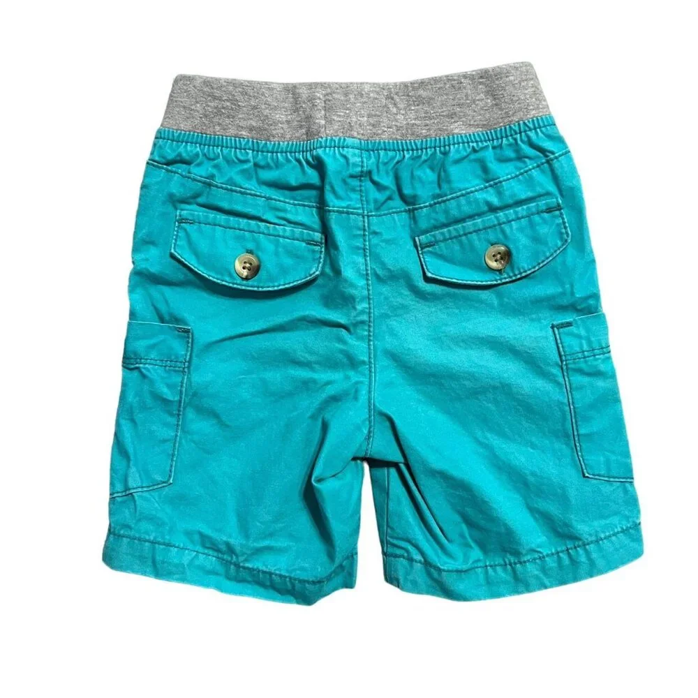 Old Navy 2T Bright Blue Pull-On Drawstring Shorts